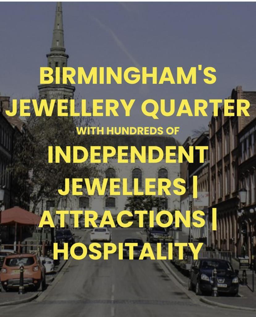 Cool Top Floor Apartment Very Near Birmingham Centre Екстер'єр фото